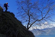 Anello di Punta Almana (1390 m) in cresta integrale il 14 aprile 2016  - FOTOGALLERY